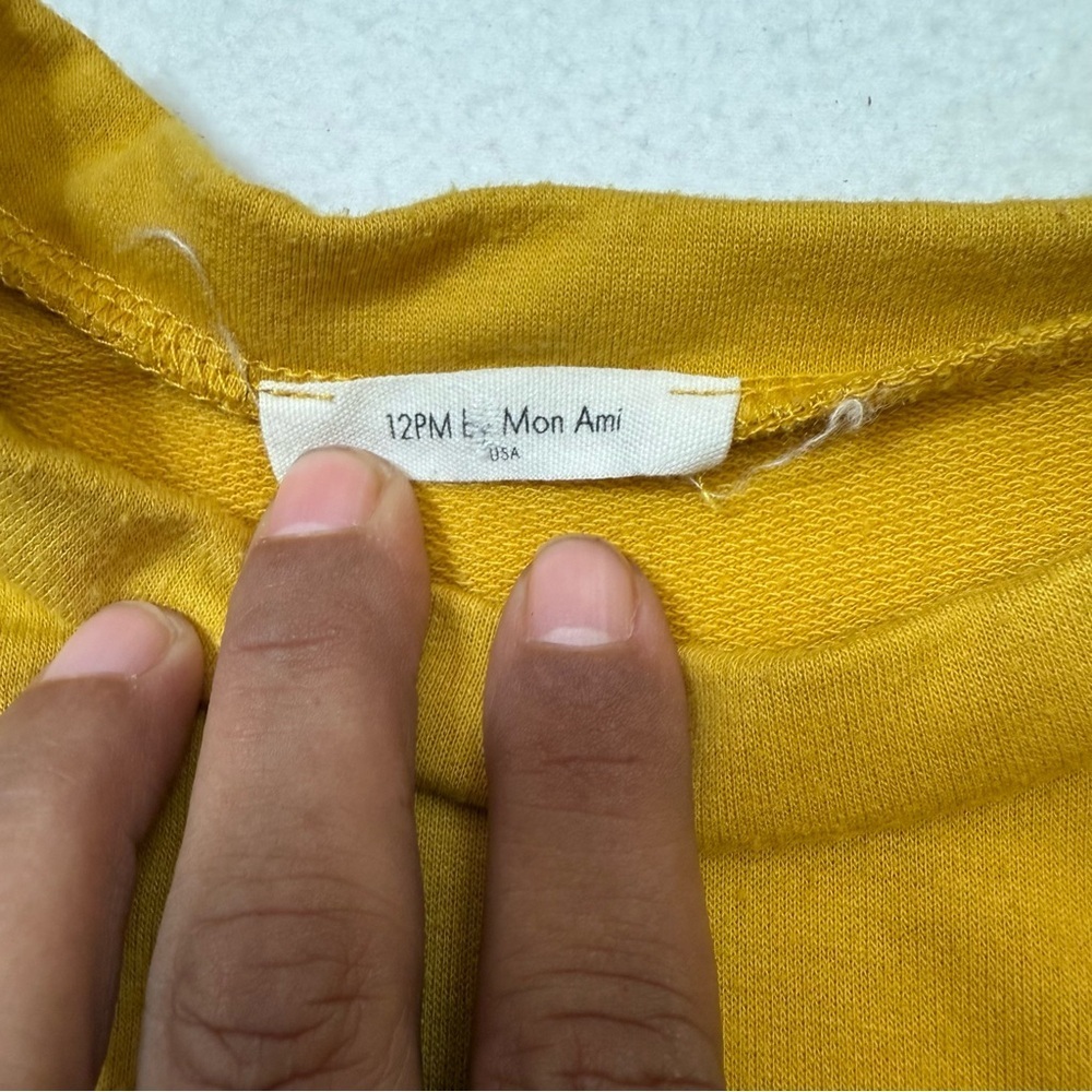 Kids Mustard Color Top - Picture 3 of 5